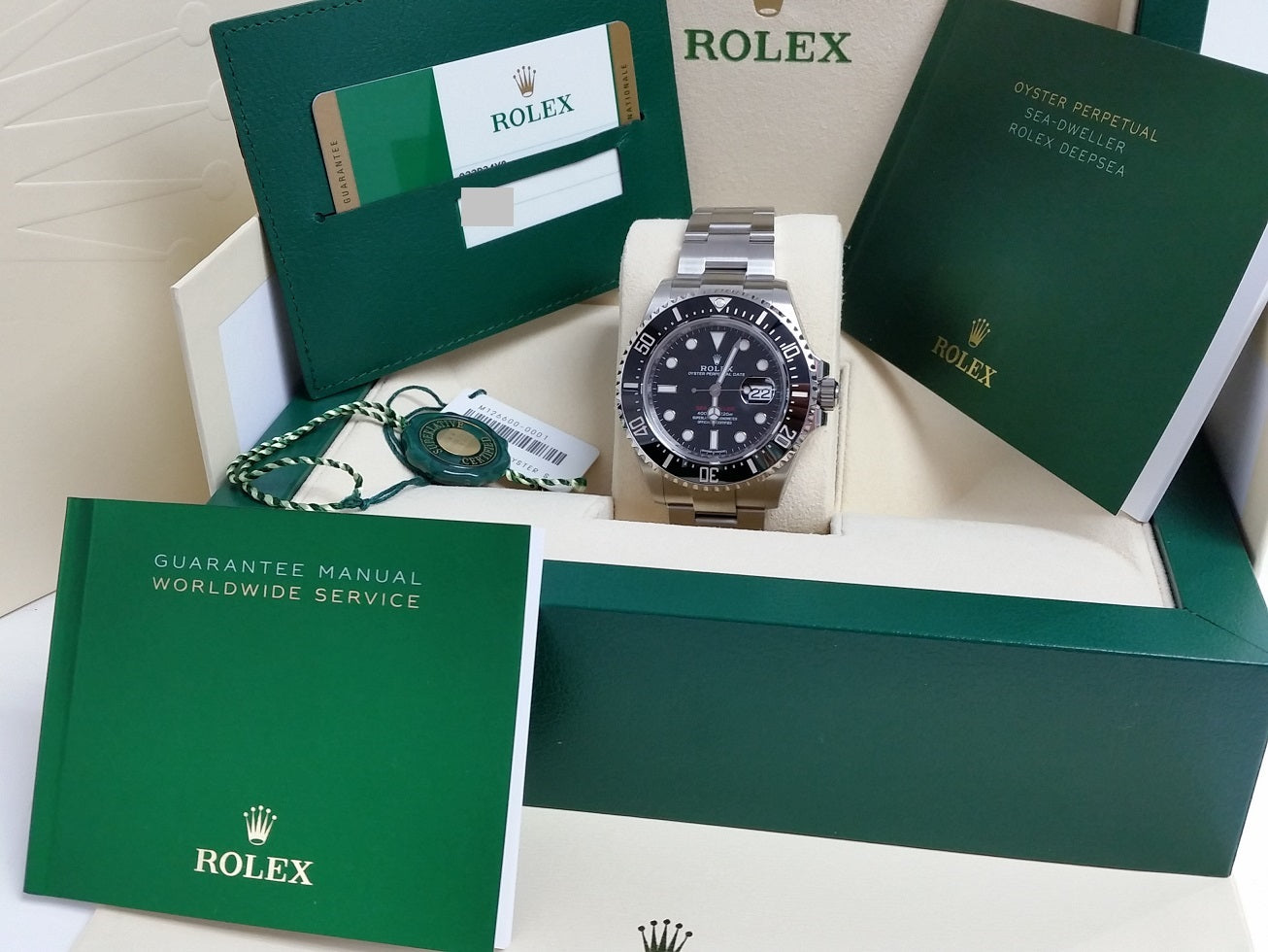 Rolex 50th Anniversary Red Sea-Dweller 126600 Brand New