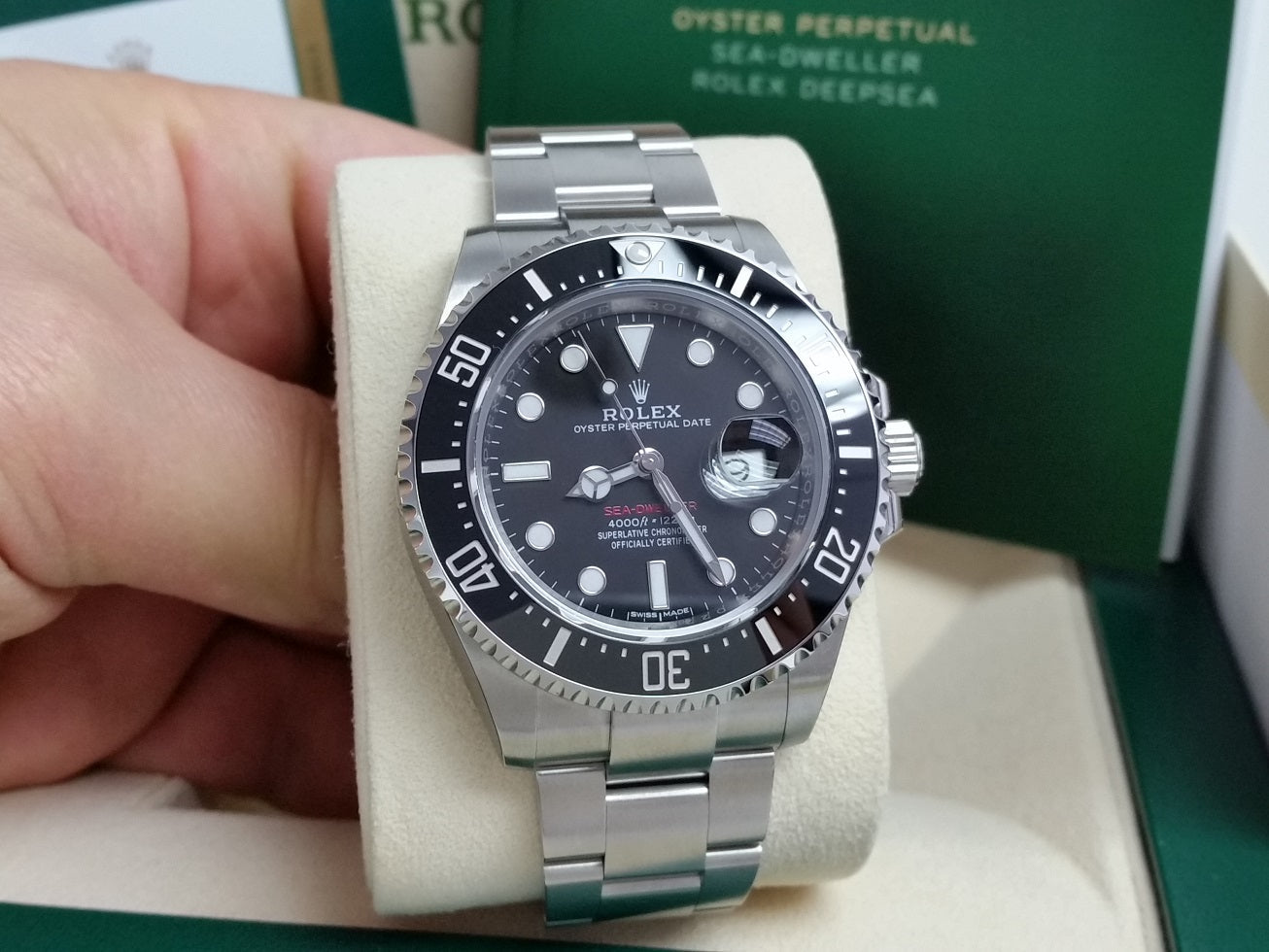 Rolex 50th Anniversary Red Sea-Dweller 126600 Brand New
