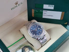 Rolex Datejust 41 II 126334 Jubilee 18k White gold Bezel Blue diamond dial