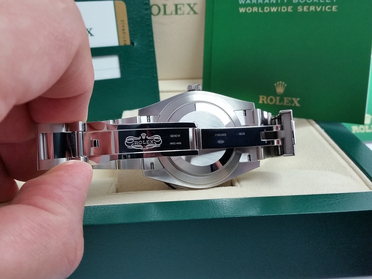 Rolex Datejust 41 II 126334 Jubilee 18k White gold Bezel Blue diamond dial