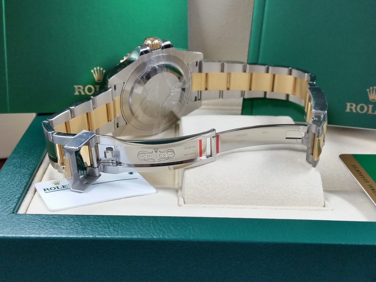 Rolex GMT master II 18k gold steel 116713 Ceramic