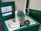Rolex Submariner Date 116610LV Green Dial/Bezel Ceramic HULK w/Stickers Brand New