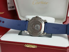 BRAND NEW Calibre de Cartier Diver WSCA0011 3729 BLUE Ceramic Rubber 300M Box/Papers