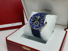 BRAND NEW Calibre de Cartier Diver WSCA0011 3729 BLUE Ceramic Rubber 300M Box/Papers
