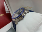 BRAND NEW Calibre de Cartier Diver WSCA0011 3729 BLUE Ceramic Rubber 300M Box/Papers