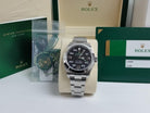New 40mm Rolex Air-King Black/Green/Yellow 116900 Full Set Box/Papers