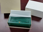Rolex Datejust II 41 Slate Green Roman 126300-0014 Jubilee Band Smooth Bezel NEW 2019