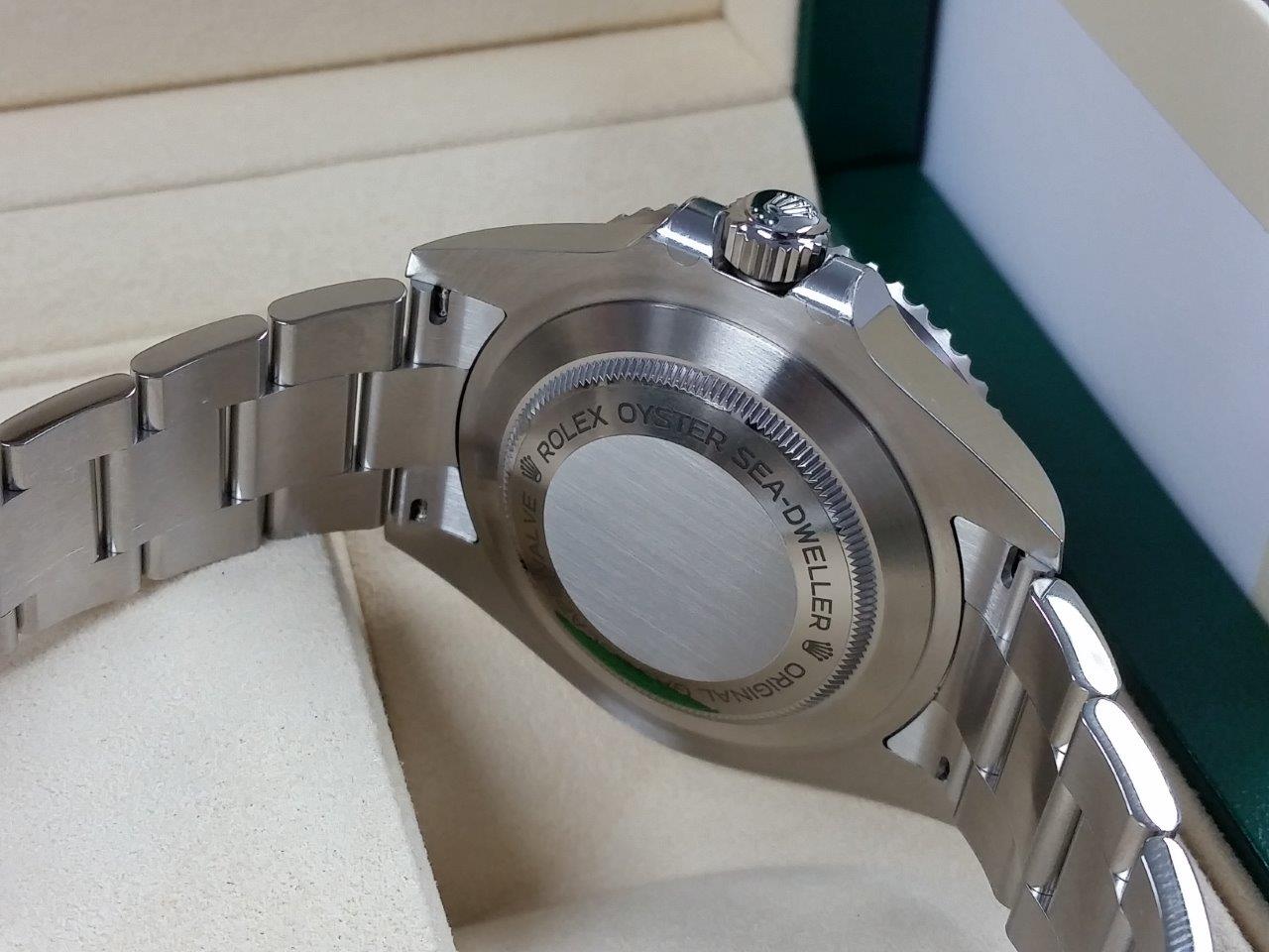 BNIB Rolex 50th Anniversary RED Sea-Dweller 126600 NEW w/STICKERS