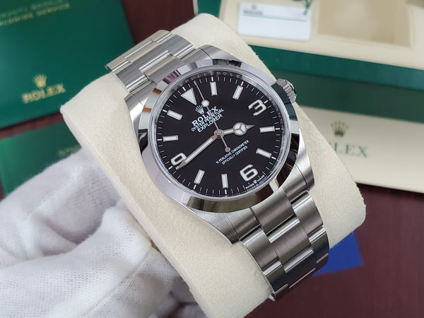 Rolex explorer outlet 1 pre owned