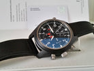 IWC Top Gun Double Chronograph Split Second Black 379901