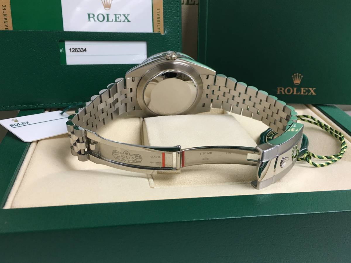 Rolex Datejust 41 II 126334 Jubilee 18k White gold Bezel