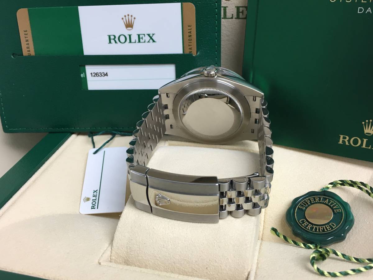 Rolex Datejust 41 II 126334 Jubilee 18k White gold Bezel