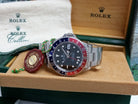 Rolex GMT Pepsi Faded Fat Font Serif 16710 P Master II