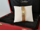 CARTIER TANK AMERICAINE 18K Gold & Factory Diamonds WB7072K2