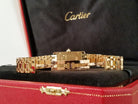 CARTIER TANK AMERICAINE 18K Gold & Factory Diamonds WB7072K2
