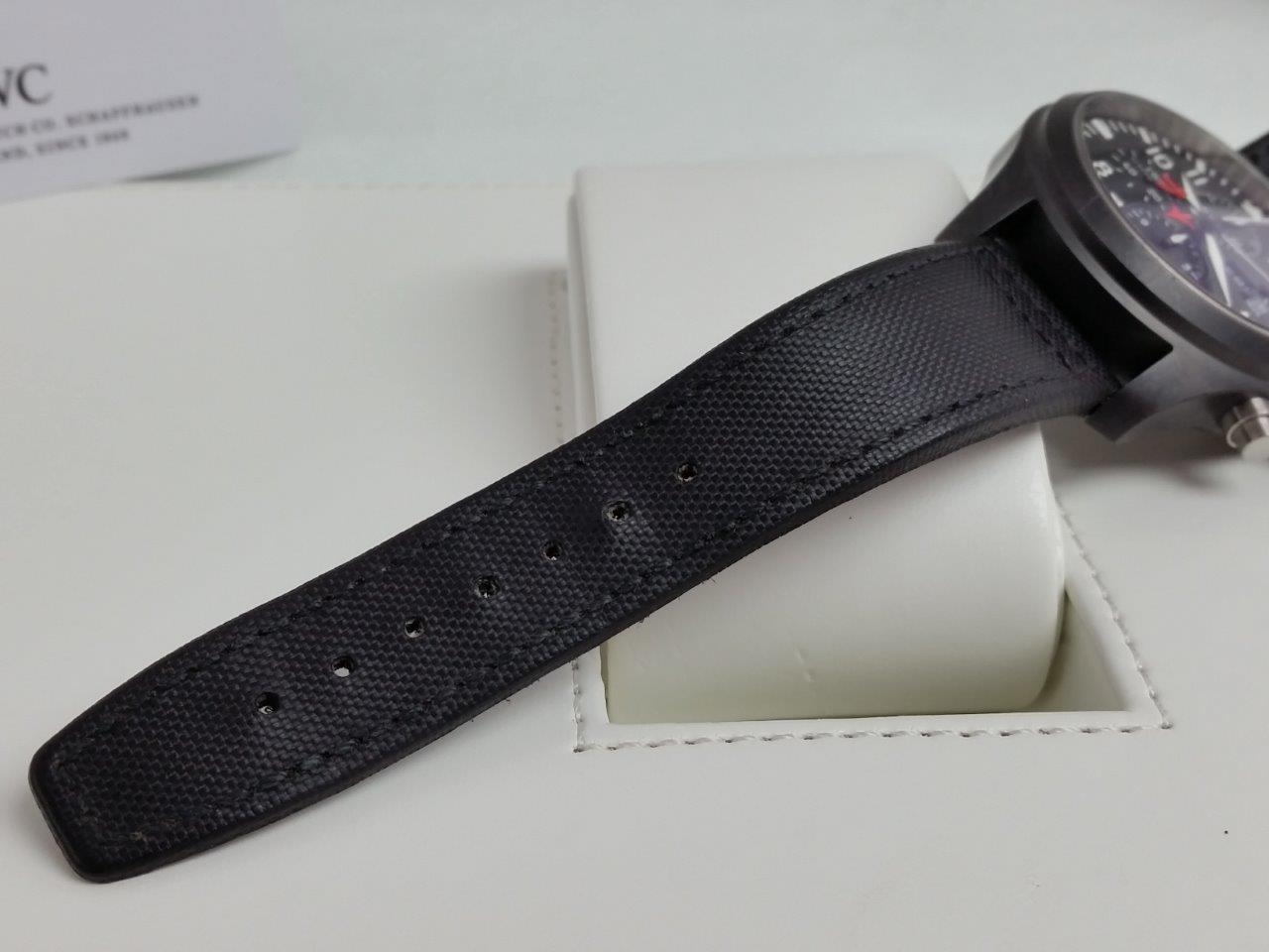 IWC Top Gun Double Chronograph Split Second Black 379901