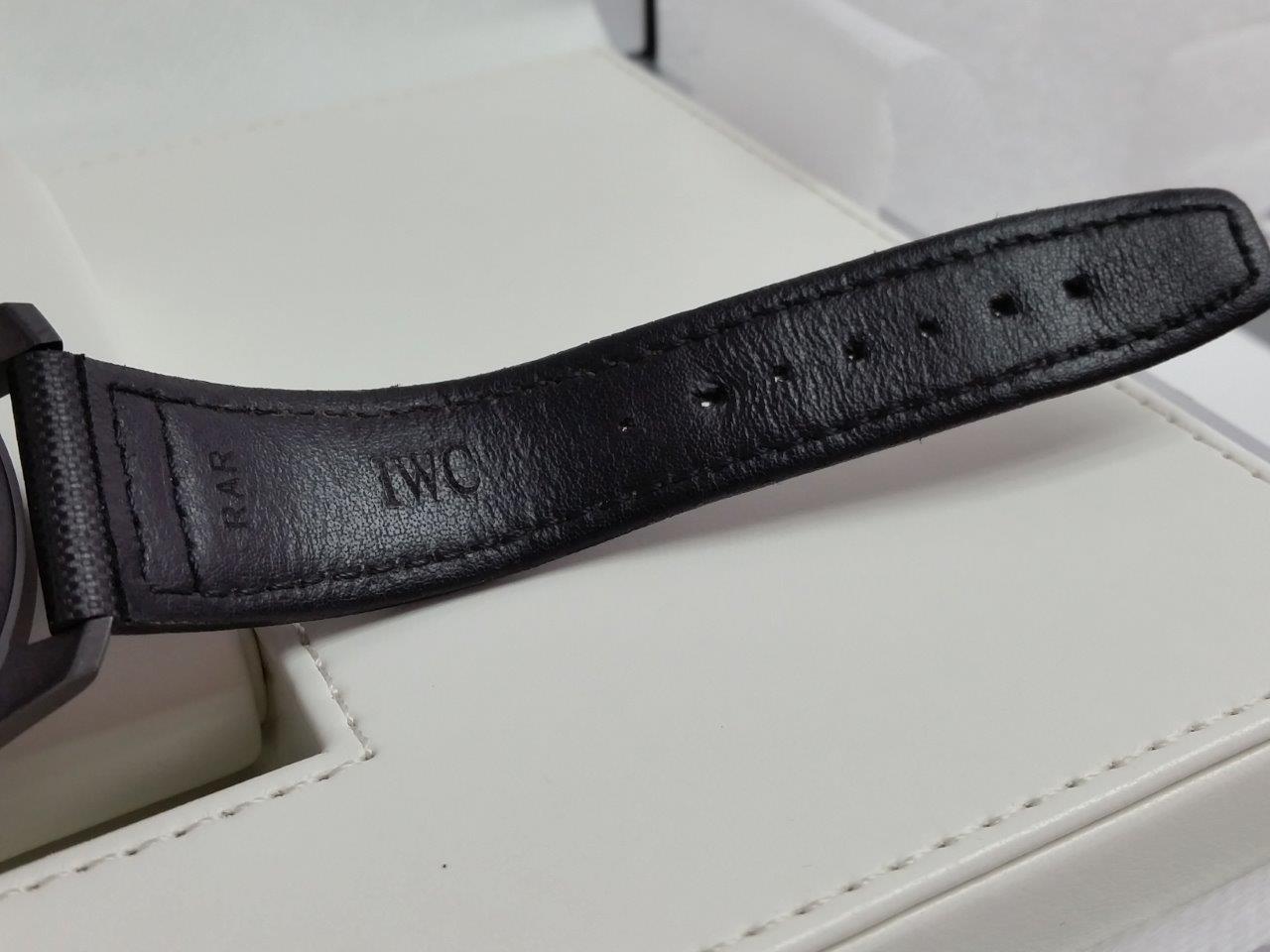 IWC Top Gun Double Chronograph Split Second Black 379901