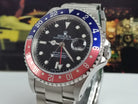 Rolex GMT Pepsi Faded Fat Font Serif 16710 P Master II