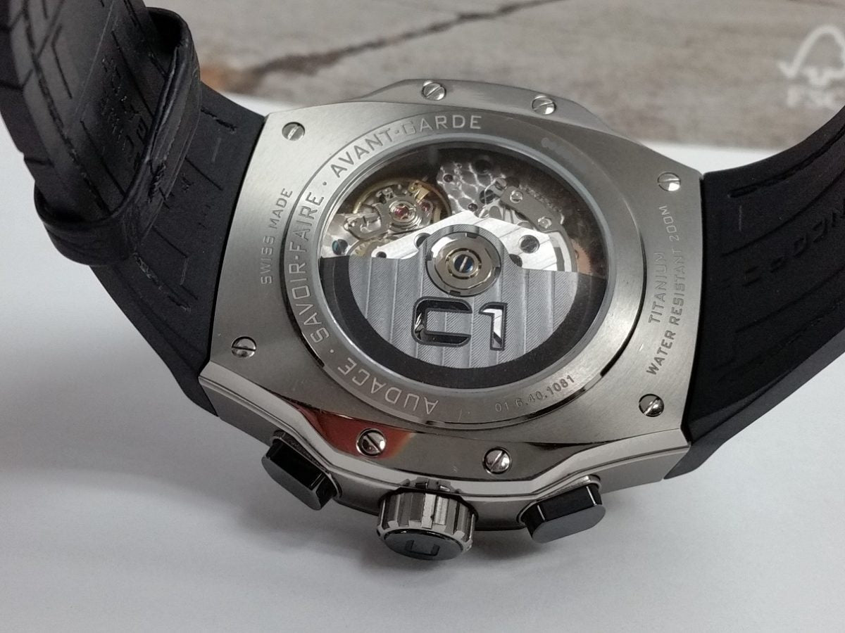 Concord c1 chronograph titanium ceramic 47mm