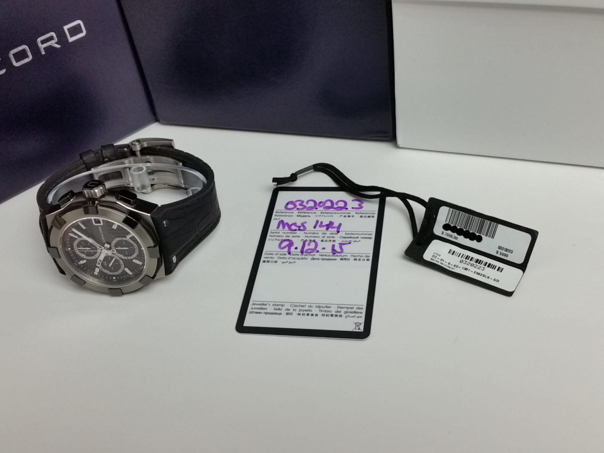 Concord c1 chronograph titanium ceramic 47mm