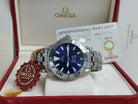 Omega Seamaster electric blue automatic 2231.80