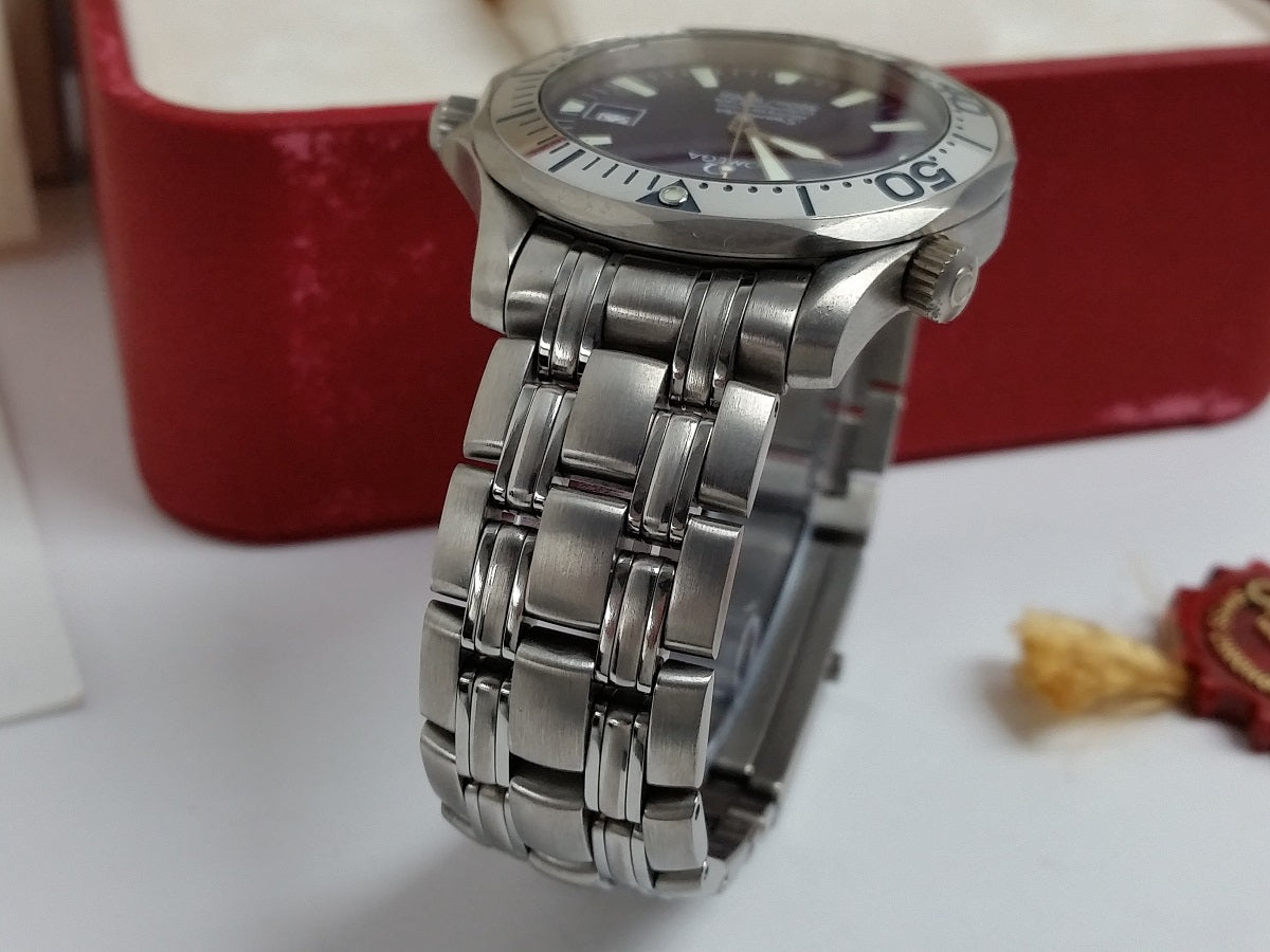 Omega Seamaster electric blue automatic 2231.80