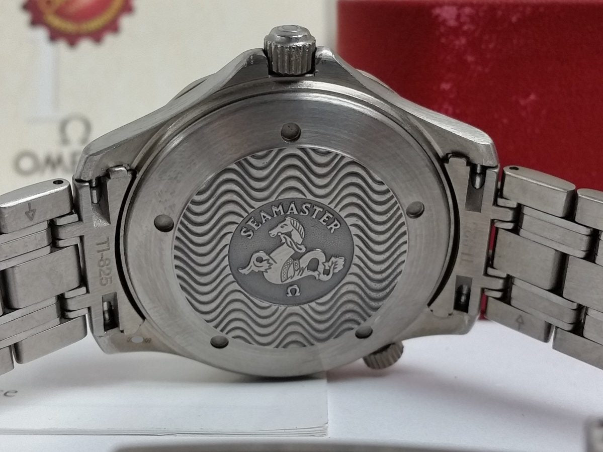 Omega Seamaster electric blue automatic 2231.80