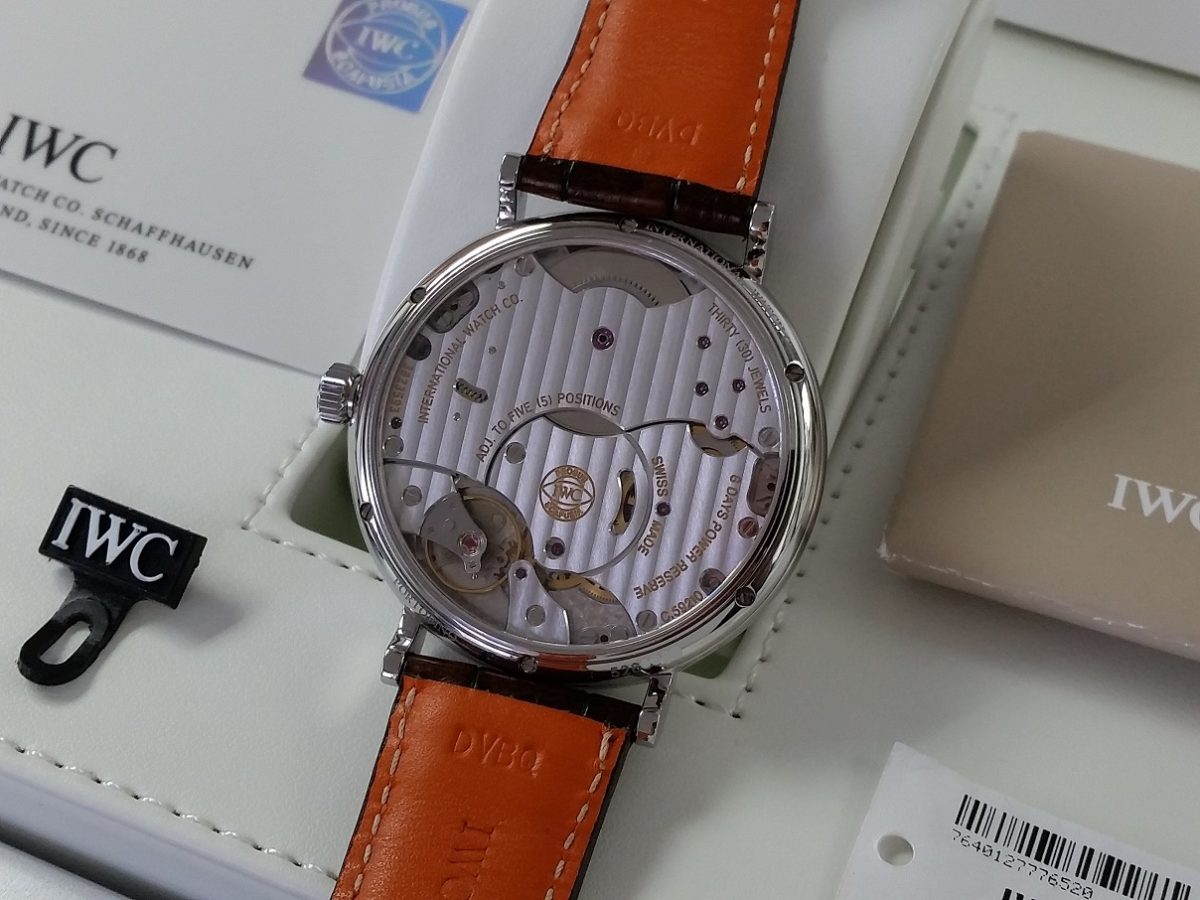 IWC Portofino eight days 5101-03 Gold Hands