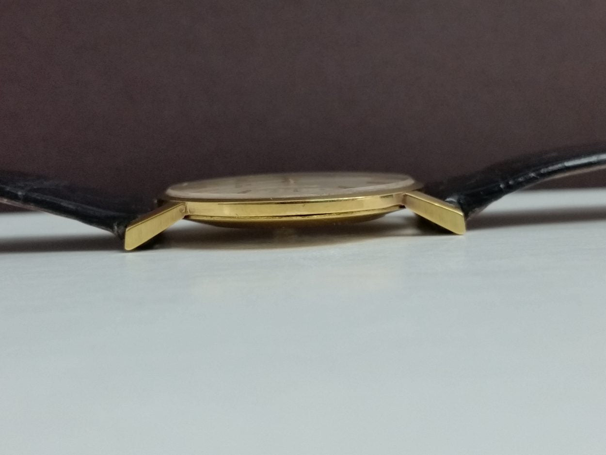 Patek Philippe Vintage Calatrava 3470 Super Ultra Thin Mechanical Manual Wound 18k Yellow Gold