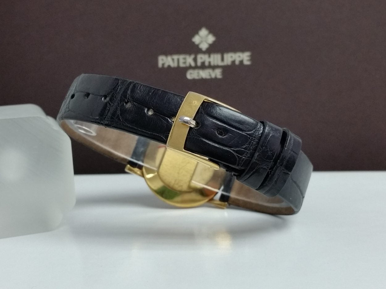 Patek Philippe Vintage Calatrava 3470 Super Ultra Thin Mechanical Manual Wound 18k Yellow Gold