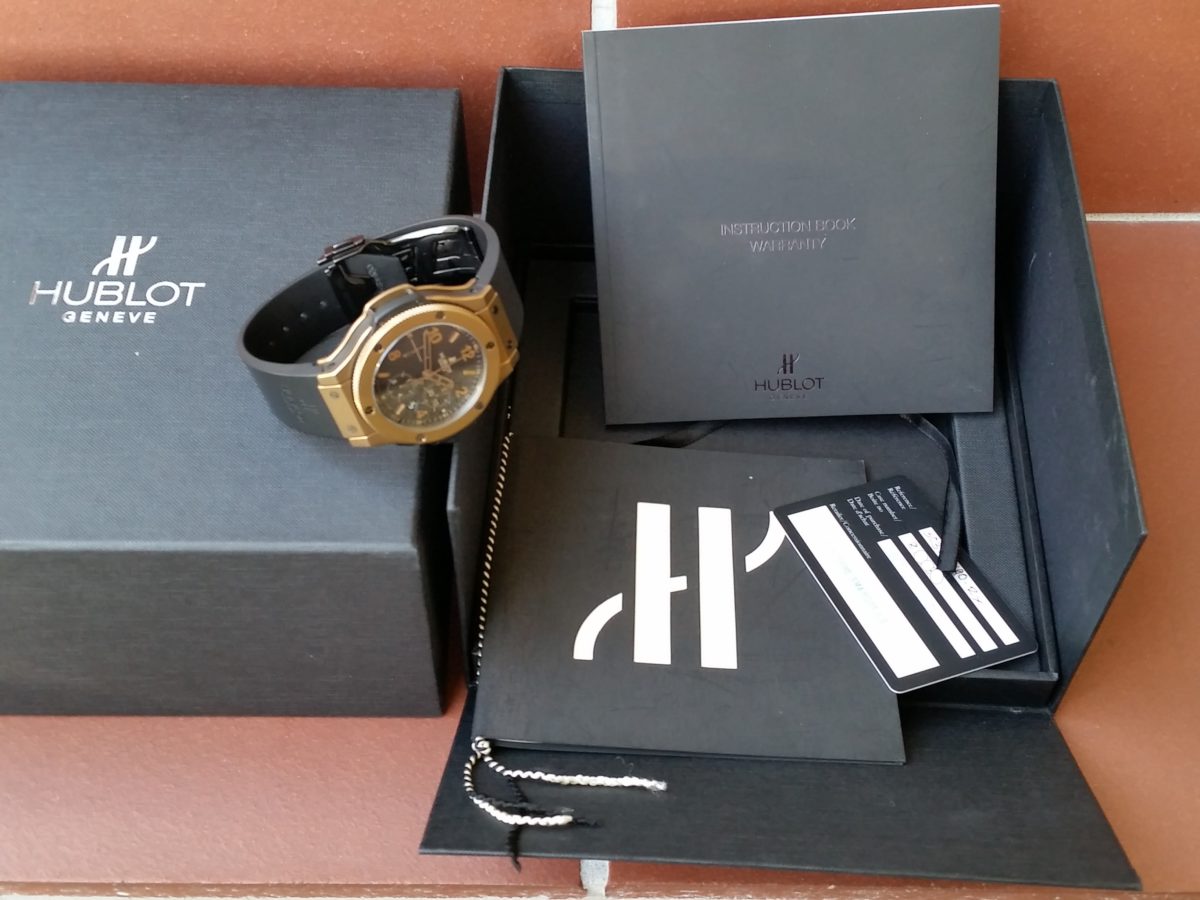 HUBLOT 303.BI.1190.RX Bronze Big Bang “BULLET BANG” Cermet