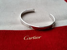 Cartier Love Bracelet Diamond Open Bangle 18k white gold 17