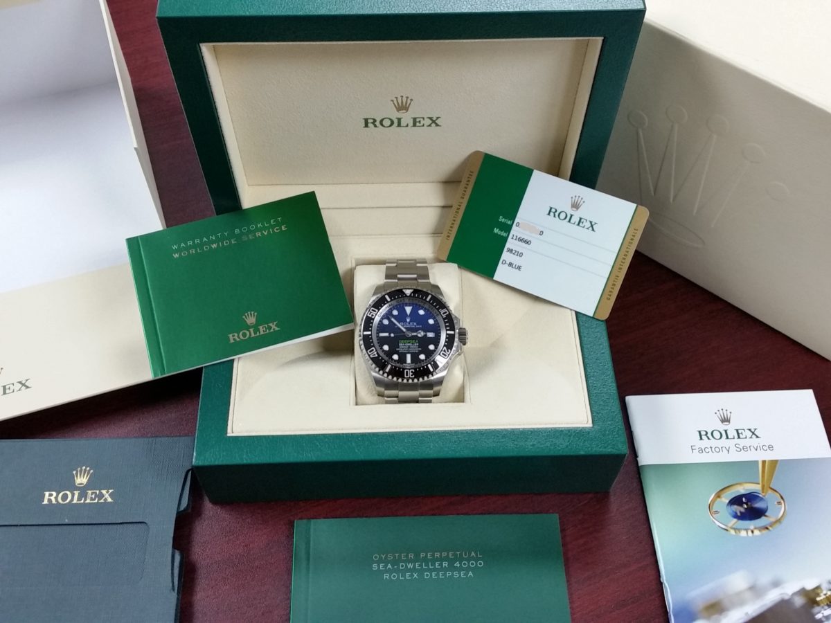 Rolex Sea Dweller Deepsea D blue James Cameron 116660