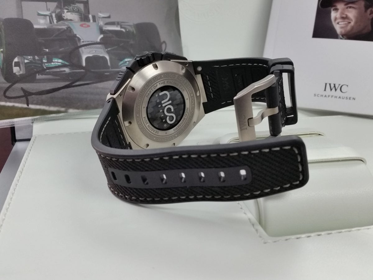 IWC Nico Rosberg Limited edition f1 amg petronas Ingenieur iw379603