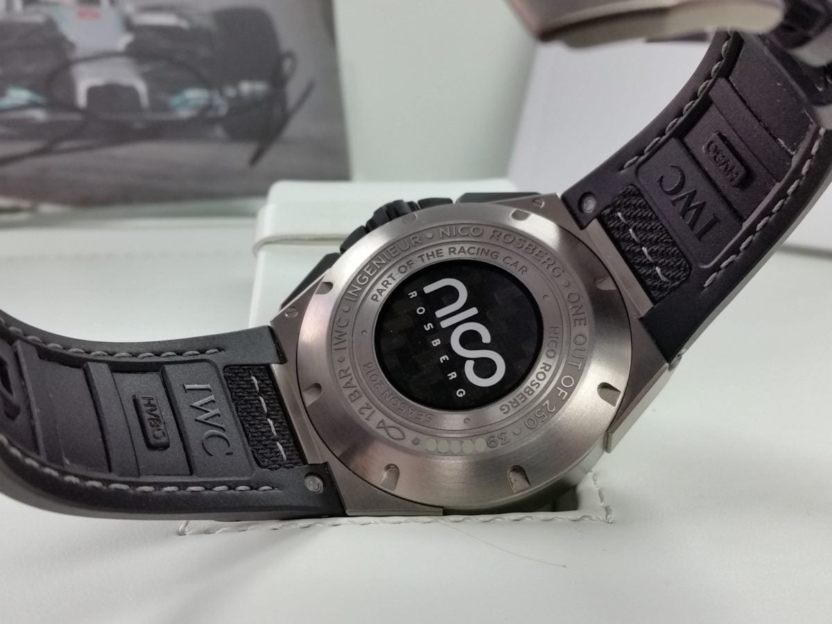 IWC Nico Rosberg Limited edition f1 amg petronas Ingenieur iw379603