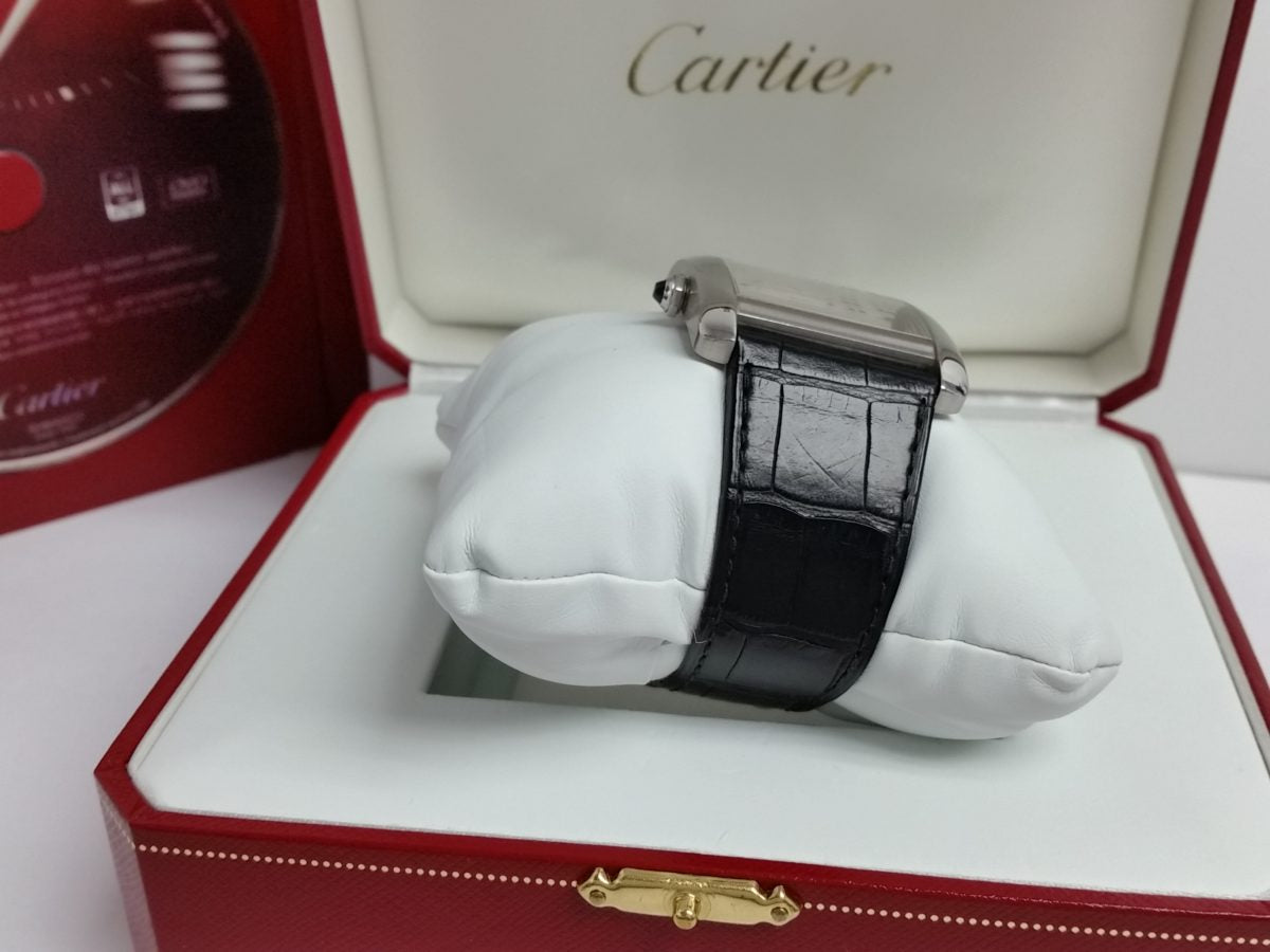 Tank de Cartier MC XL automatic Silver Black