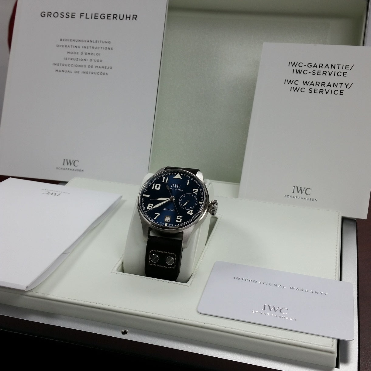 IWC Big Pilot Blue Le Petit Prince Limited Edition 1000 iw500908
