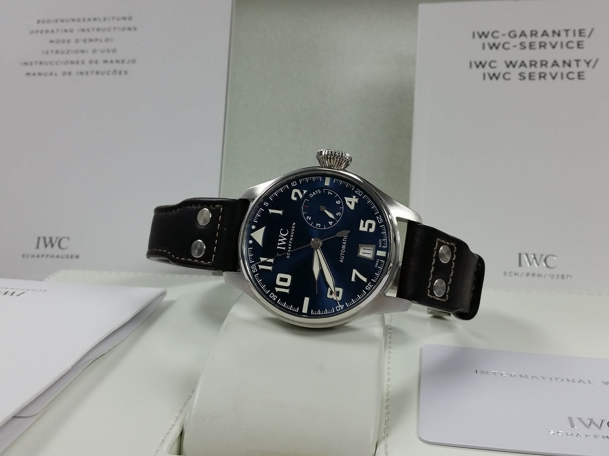 IWC Big Pilot Blue Le Petit Prince Limited Edition 1000 iw500908