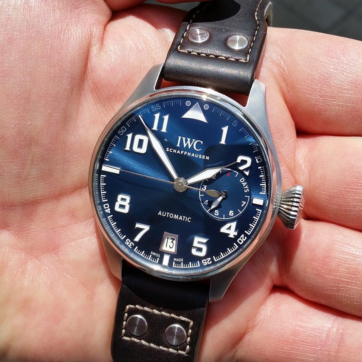 IWC Big Pilot Blue Le Petit Prince Limited Edition 1000 iw500908