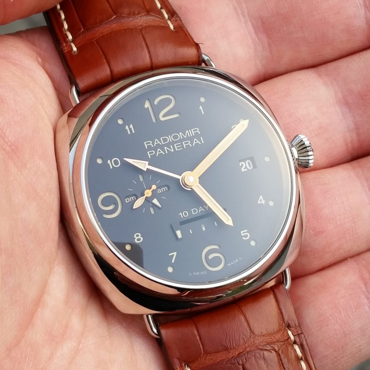 Panerai Radiomir pam 391 gmt 10 days am pm 47mm