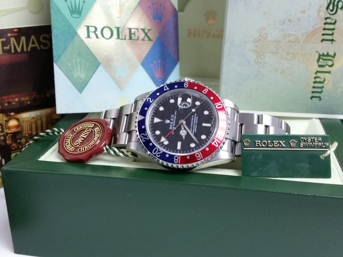 Rolex GMT Master II 16710blro pepsi 2008