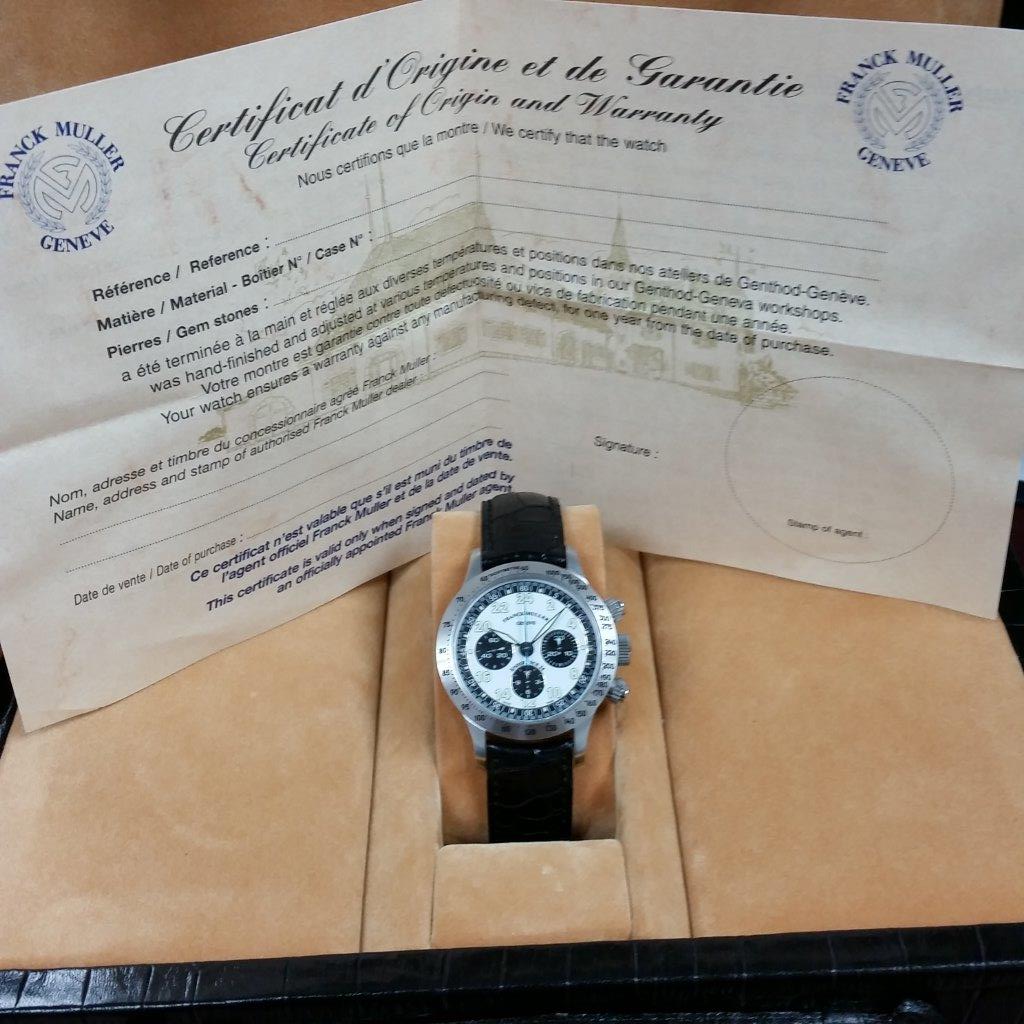 Franck Muller Endurance 24 Daytona Chronograph Limited Edition 500 White/Black