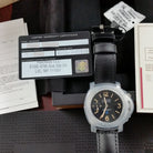 Panerai luminor marina 631 mechanical hand wound blue logo