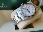 Rolex Explorer II 42mm POLAR WHITE Orange Hand GMT 216570 MINT Full Set