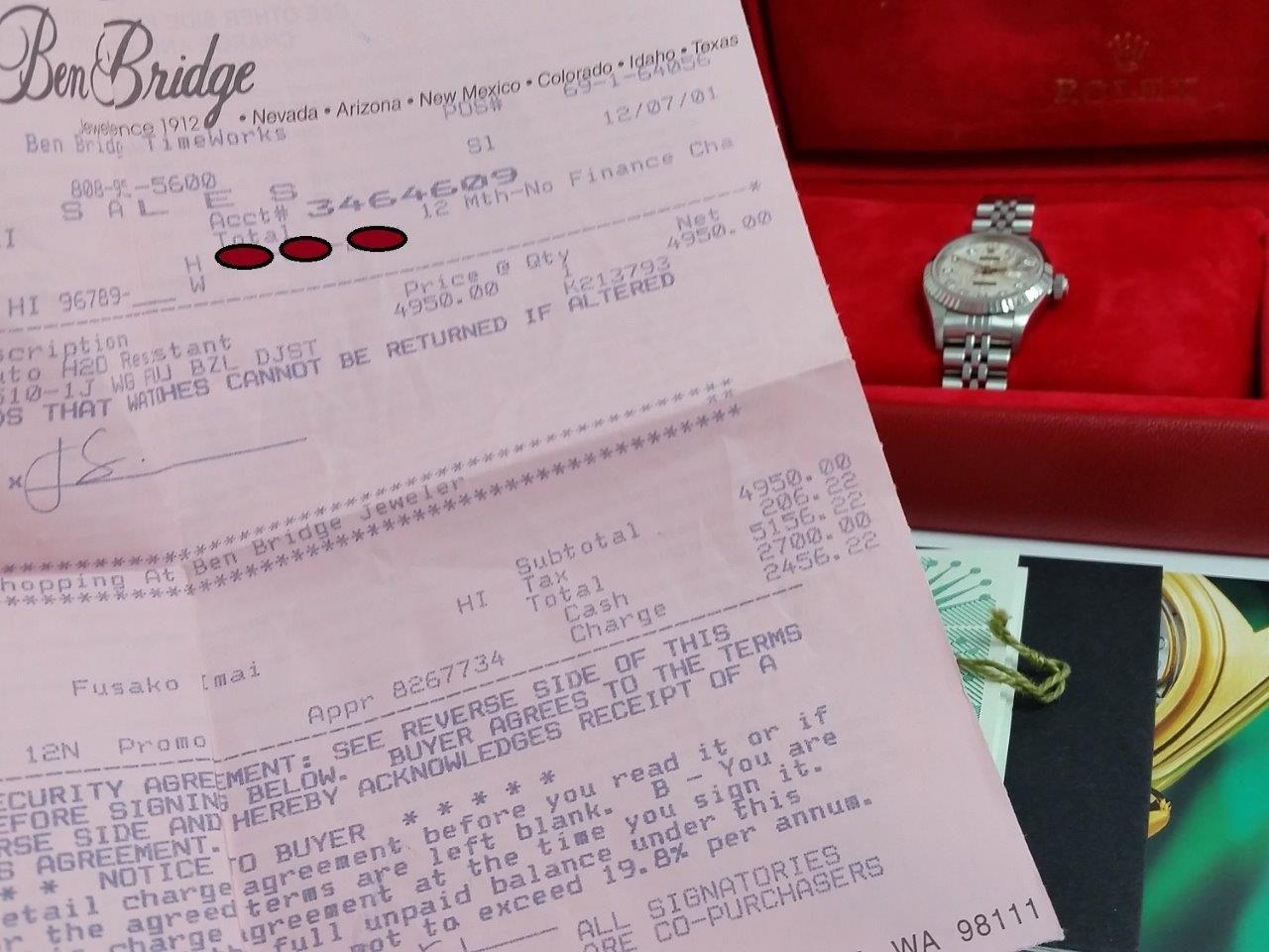 Rolex Datejust Jubilee 79174 SERTI Diamond Dial SS/18k Gold Fluted Bezel