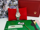 Rolex Datejust Jubilee 79174 SERTI Diamond Dial SS/18k Gold Fluted Bezel
