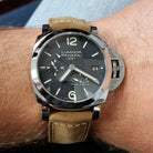 Panerai Luminor PAM 537 GMT 3 Days Power Reserve Automatic HOBNAIL DIAL 1950