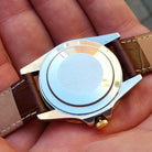 Rolex GMT-Master 16753 Brown Nipple Gilt Dial 2 Tone Root Beer Quick Set 1981 Vintage