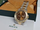 Rolex GMT-Master II 16713 ROOT BEER Two Tone Unpolished 18k Gold