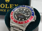 Rolex 16700 X GMT-Master I Pepsi Red-Blue Quick Set Date RSC